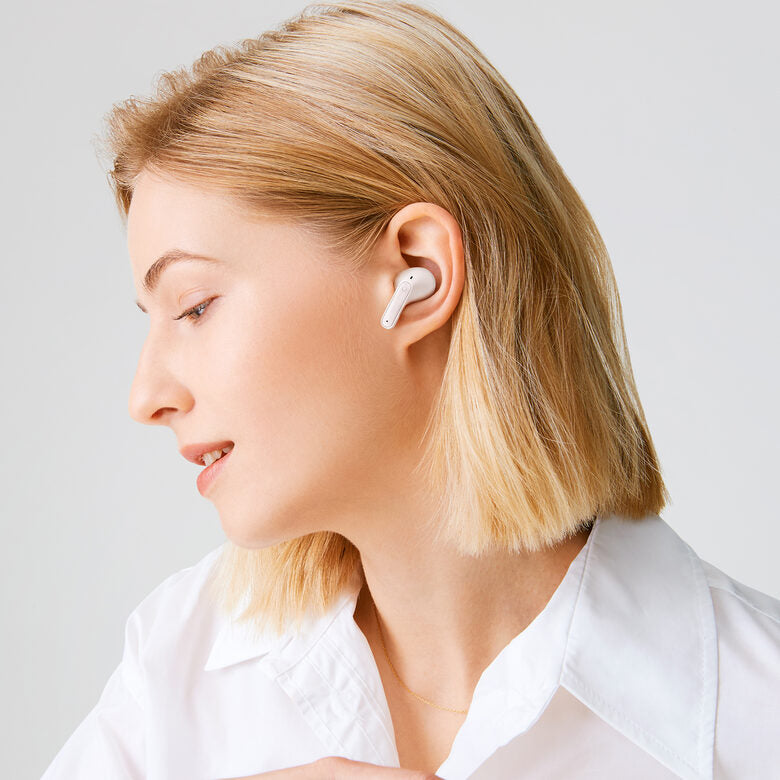 LG TONE Free FP5 - Cuffie True Wireless Bluetooth con ANC (Bianco)