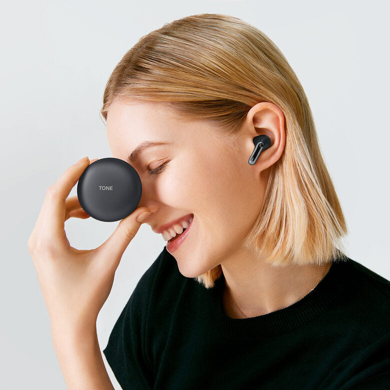 LG TONE Free FP9 - Cuffie True Wireless Bluetooth UVnano (Nero)