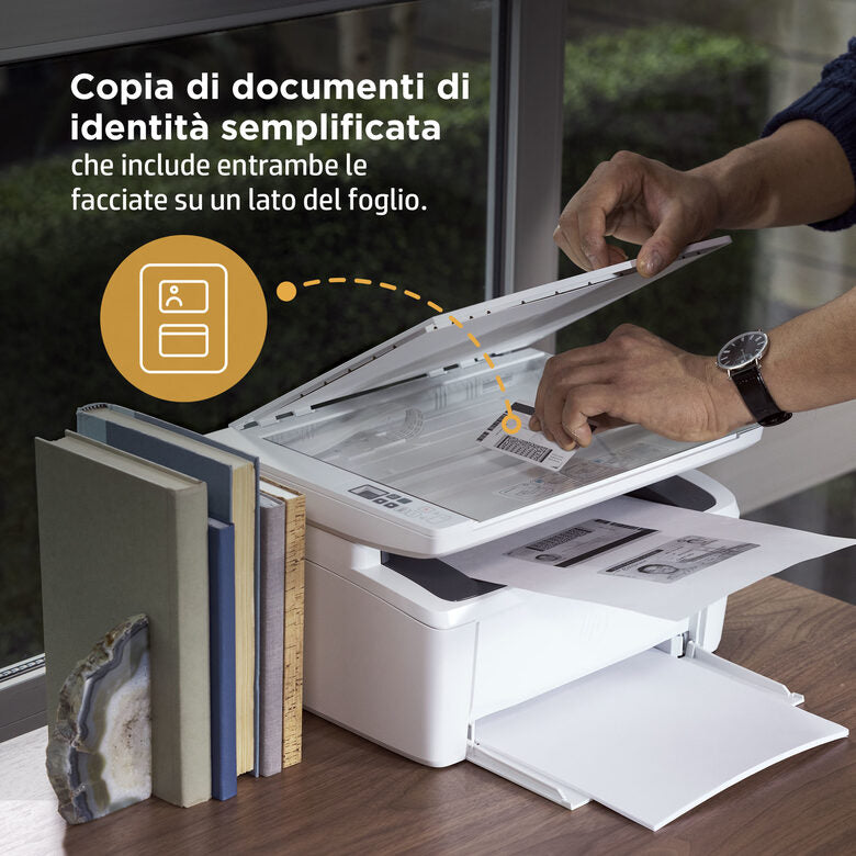 HP LaserJet Stampante multifunzione M140w, Bianco e nero, Stampante per Piccoli uffici, Stampa, copia, scansione, wireless, Scansione verso e-mail, scansione verso PDF