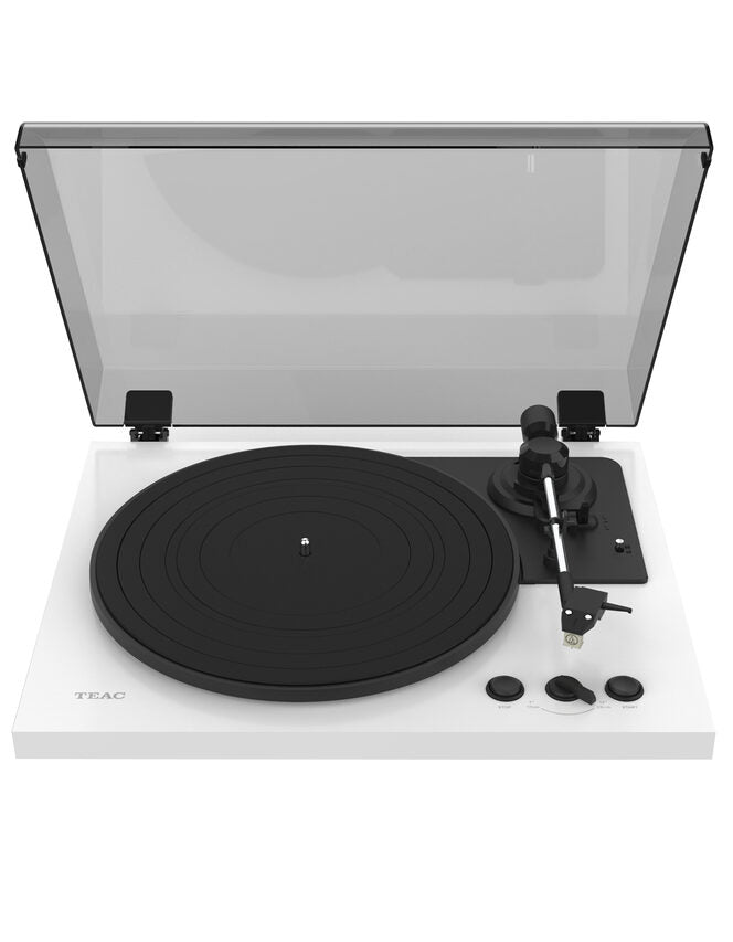 TEAC TN-175-W Giradischi con trasmissione a cinghia Bianco