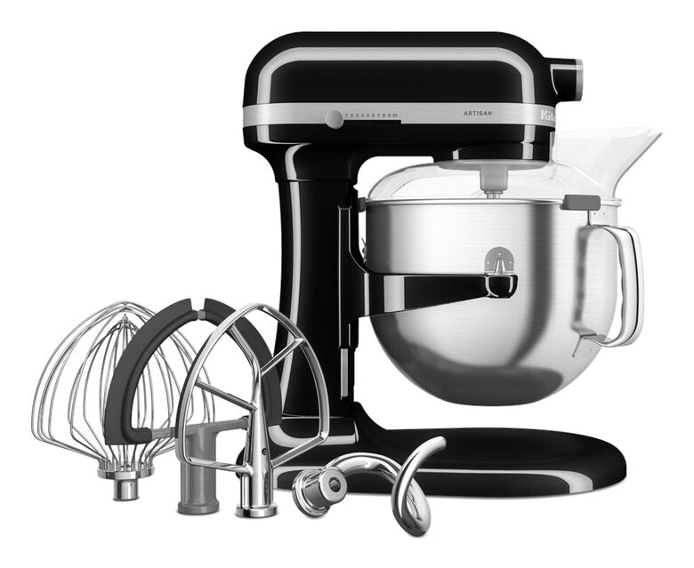 KitchenAid 5KSM70SHXEOB Impastatrice Planetaria Con Ciotola Sol­le­va­bi­le 6,6 L 375 W Nero