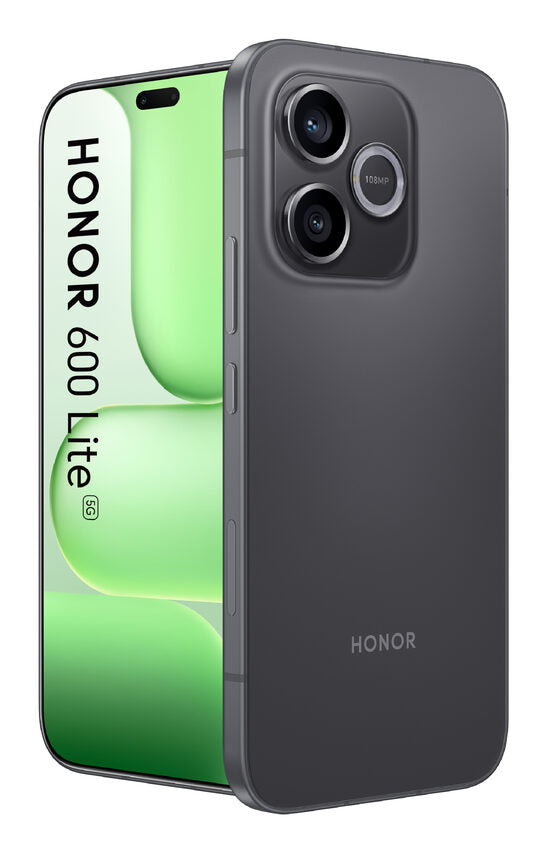Honor BUNDLE 600 LITE 256GB V BLACK+WATCH 2i BLACK 16,8 cm (6.6") Doppia SIM 5G USB tipo-C 8 GB 6520 mAh Nero