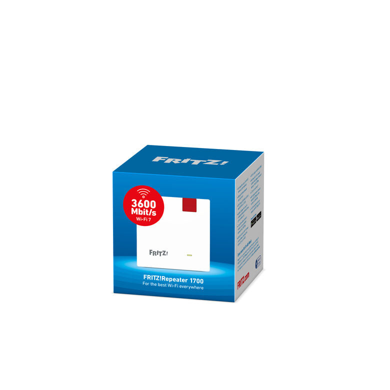 Repeater FRITZREPEATER 1700 EDITION INTERNATIONAL Ripetitore di rete Bianco
