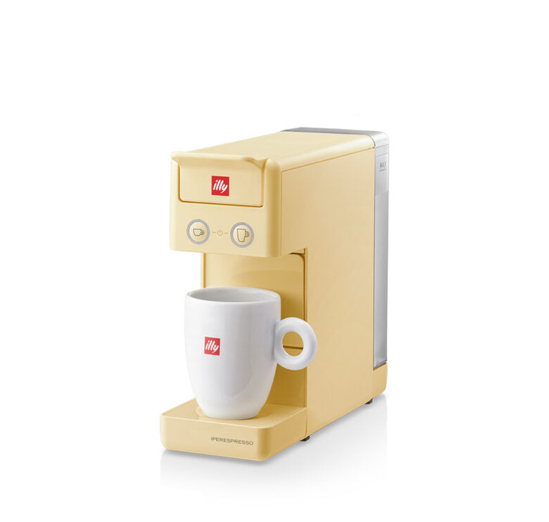 Illy Macchina Del Caffe Capsule Iperespresso Espresso Coffee Y3.3 Giallo Pastello più 14 Capsule