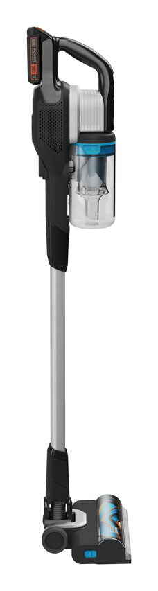 Black & Decker BHFEB520D1 aspirapolvere senza filo Nero, Trasparente, Bianco Senza sacchetto