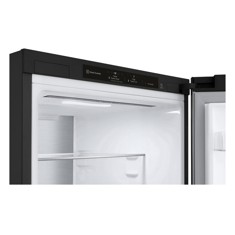 LG GBB72MCVGN Frigorifero combinato, Classe D, 384L, Wine Rack, No frost, Nero
