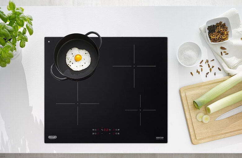 De’Longhi PIN 62 Nero Da incasso 60 cm Piastra sigillata 4 Fornello(i)