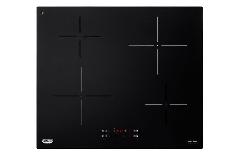 De’Longhi PIN 62 Nero Da incasso 60 cm Piastra sigillata 4 Fornello(i)