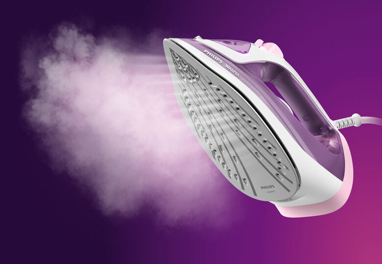 Philips 3000 series DST3010/30 ferro da stiro Ferro a vapore Ceramica 2000 W Porpora, Bianco