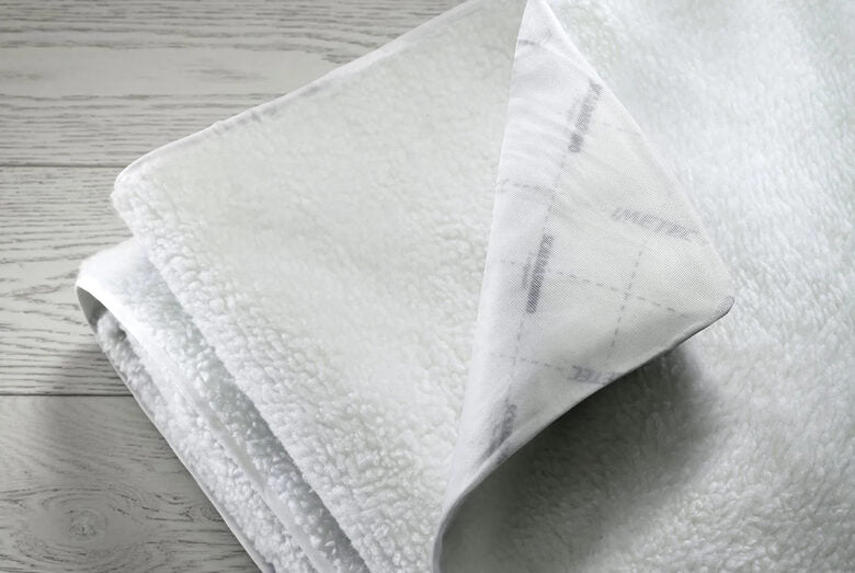 Imetec 16176A coprimaterasso elettrico Bianco Felpato 2 persona(e)