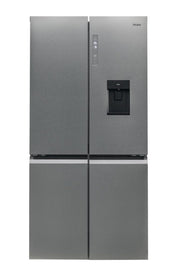 Haier Cube 90 Serie 5 HTF-520IP7 frigorifero side-by-side Libera installazione 525 L F Platino, Stainless steel