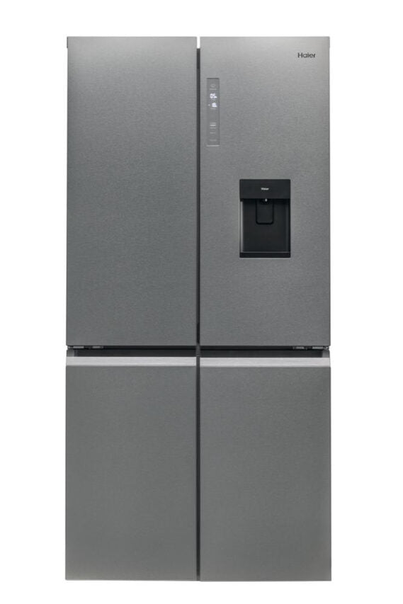 Haier Cube 90 Serie 5 HTF-520IP7 frigorifero side-by-side Libera installazione 525 L F Platino, Stainless steel