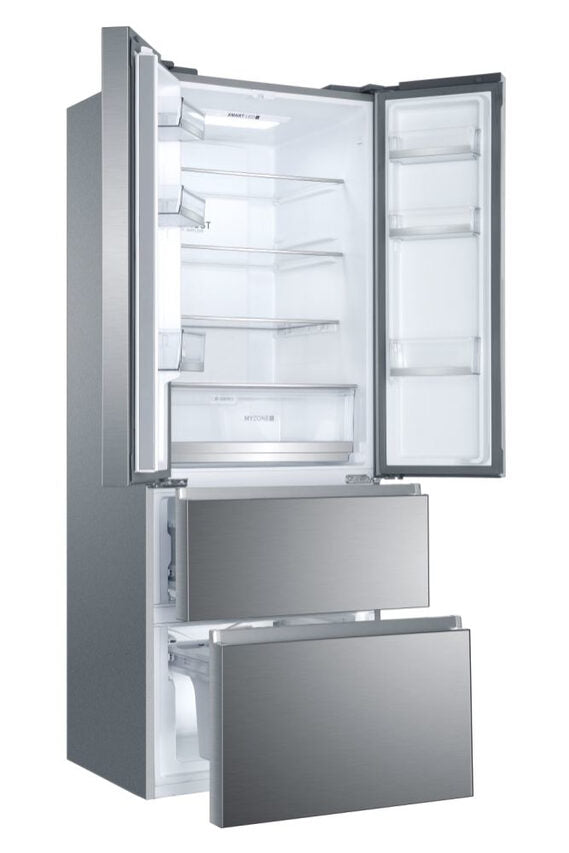 Haier FD 70 Series 3 FD15FPAA frigorifero side-by-side Libera installazione 446 L F Argento