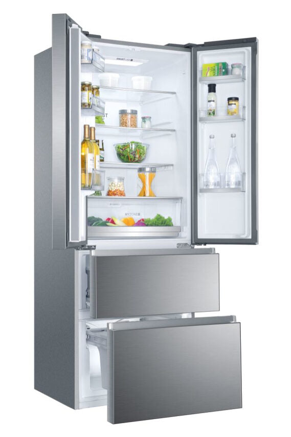 Haier FD 70 Series 3 FD15FPAA frigorifero side-by-side Libera installazione 446 L F Argento