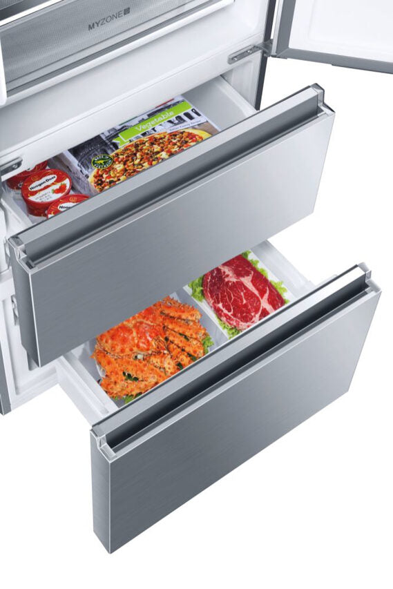 Haier FD 70 Series 3 FD15FPAA frigorifero side-by-side Libera installazione 446 L F Argento