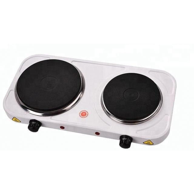 Melchioni Cook 2 Bianco Superficie piana 47 cm Piastra sigillata 2 Fornello(i)