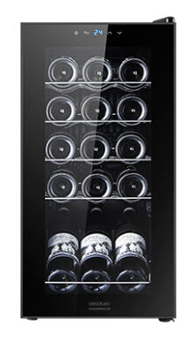 Cecotec GrandSommelier 15000 Cantinetta Vino Con Compressore Libera Installazione Nero 15 Bottiglie