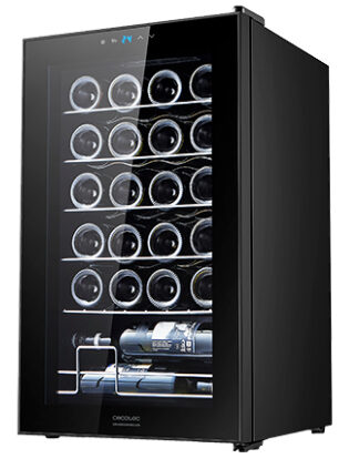Cecotec GrandSommelier 24000 Cantinetta Vino Con Compressore Libera Installazione Nero 24 Bottiglie