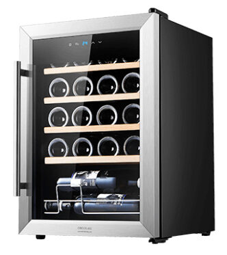 Cecotec GrandSommelier 20000  Cantinetta Vino Con Compressore Libera Installazione Grigio 20 Bottiglie