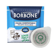 Caffè Borbone Miscela Nobile in cialde da 44mm compostabili, 120pz, compatibili con macchine con sistema Easy Serving Espresso