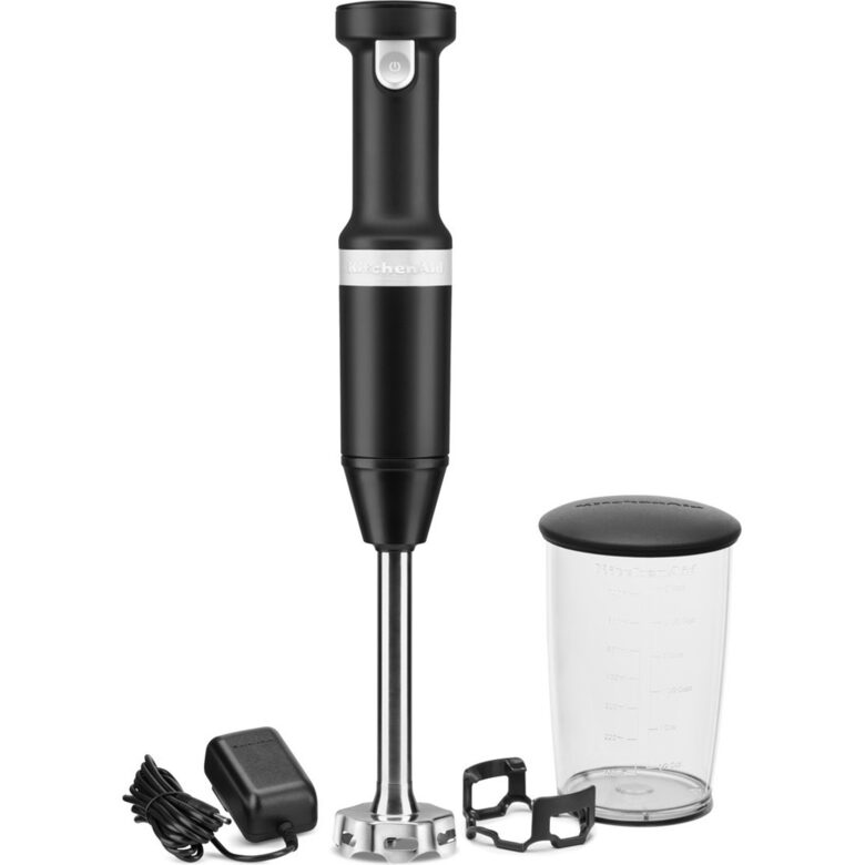 KitchenAid 5KHBBV53EBM frullatore Frullatore ad immersione 16 W Nero