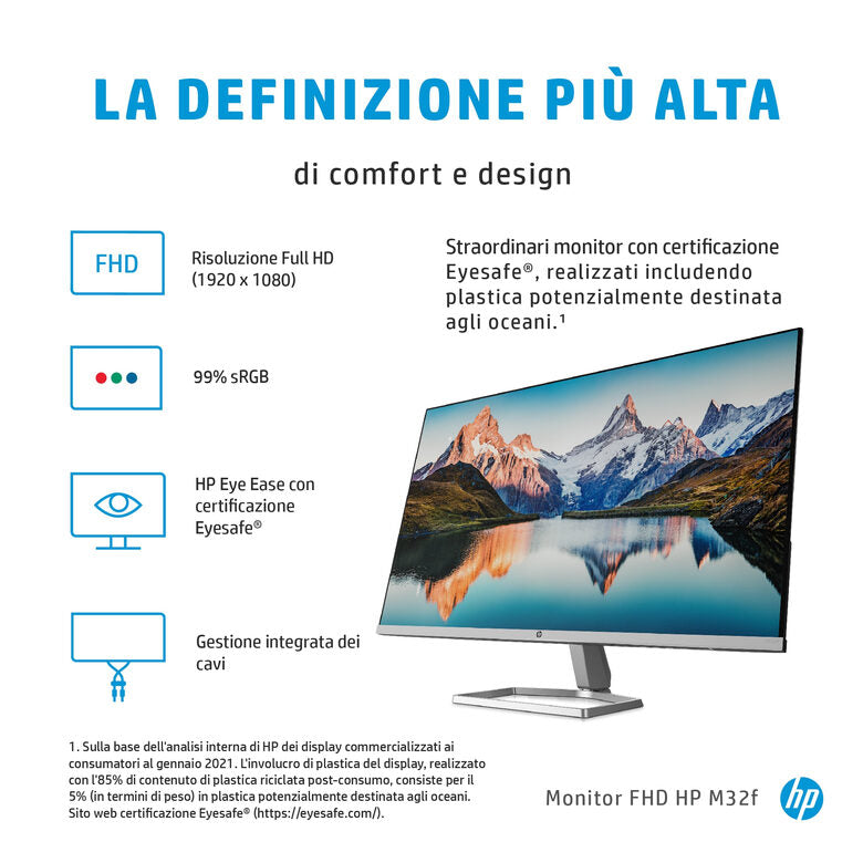 HP Monitor FHD M32f