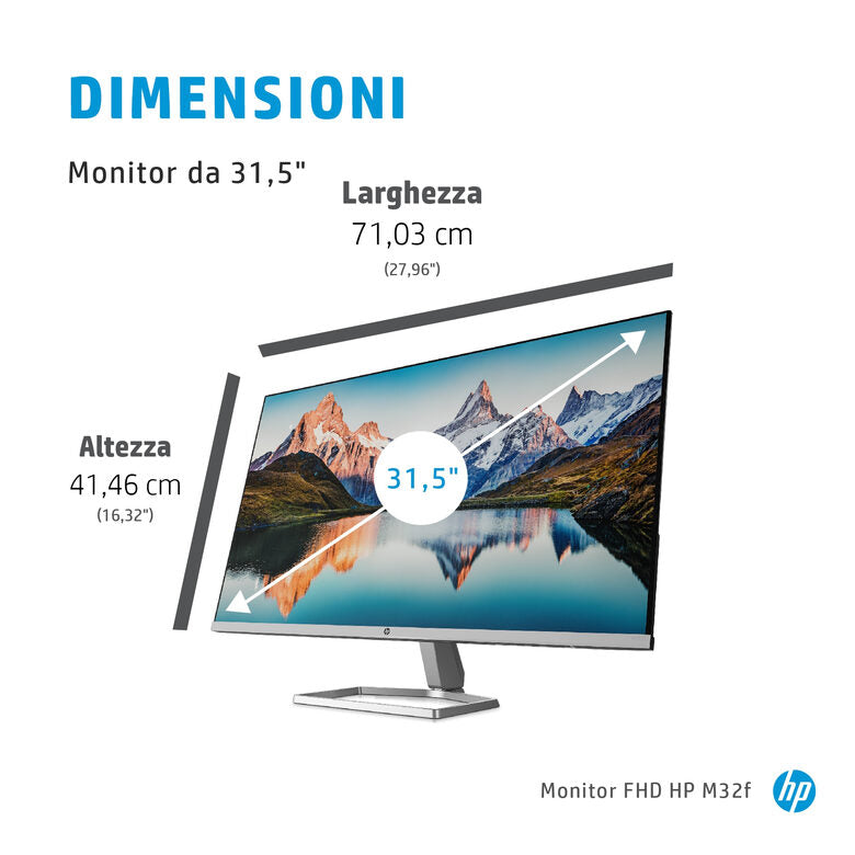 HP Monitor FHD M32f
