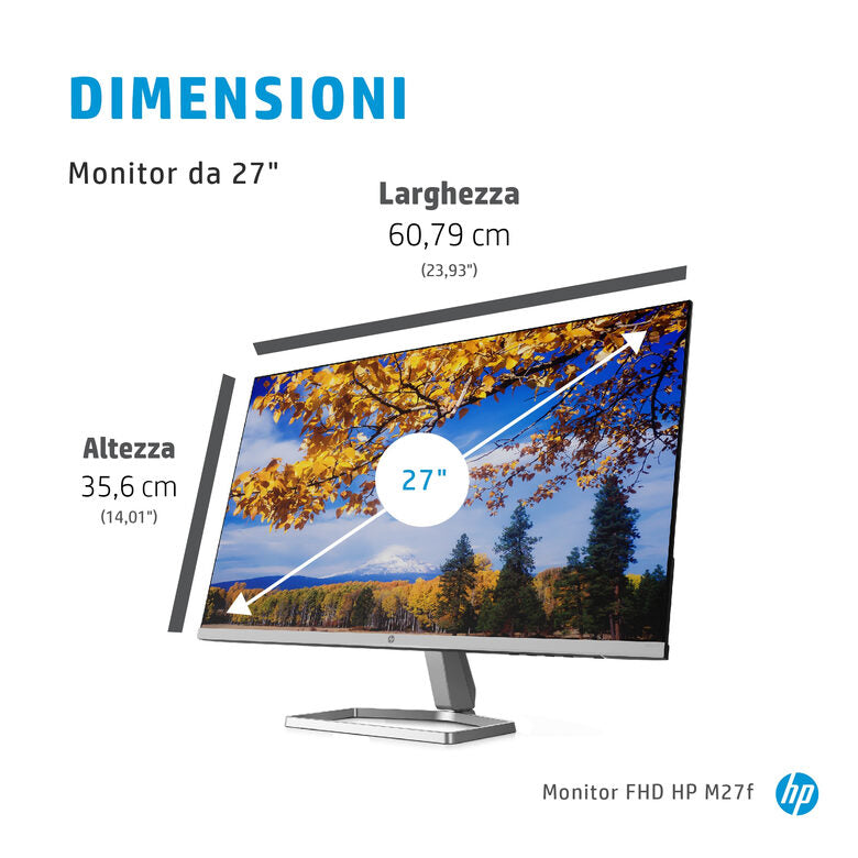 HP Monitor FHD M27f