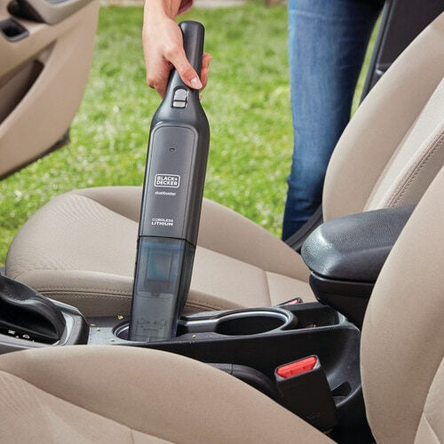 Black & Decker HLVC320B11-QW aspirapolvere senza filo Titanio Senza sacchetto