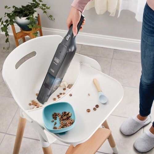 Black & Decker HLVC320B11-QW aspirapolvere senza filo Titanio Senza sacchetto