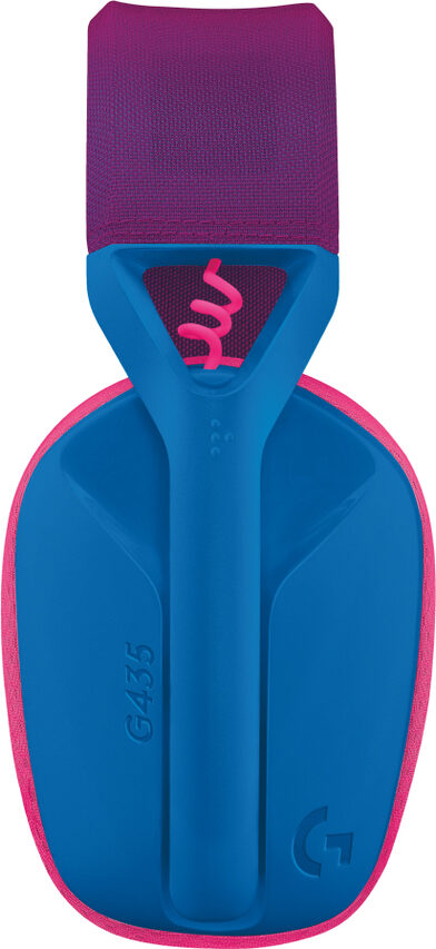 Logitech G G435 Auricolare Wireless A Padiglione Giocare Bluetooth Blu, Rosa