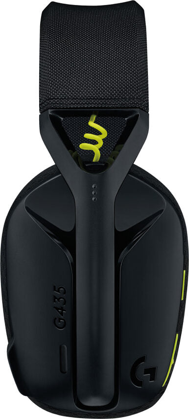 Logitech G G435 Auricolare Wireless A Padiglione Giocare Bluetooth Nero, Giallo