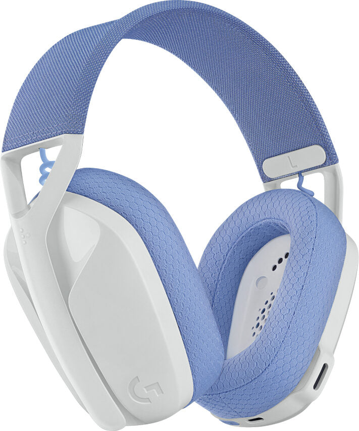 Logitech G G435 Auricolare Wireless A Padiglione Giocare Bluetooth Blu, Bianco