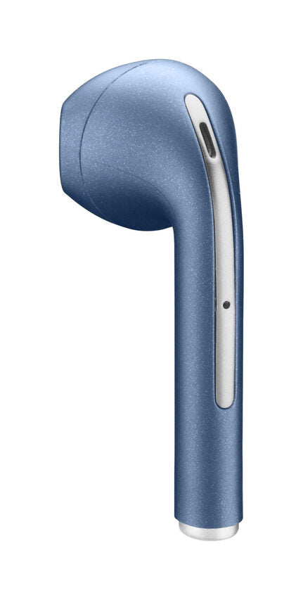 Cellularline TUCK Auricolari Bluetooth® TWS a capsula, con custodia di ricarica Blu