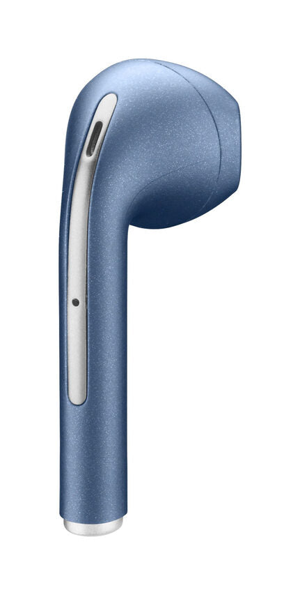 Cellularline TUCK Auricolari Bluetooth® TWS a capsula, con custodia di ricarica Blu