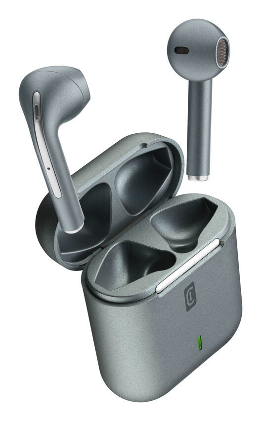 Cellularline TUCK Auricolari Bluetooth® TWS a capsula, con custodia di ricarica Verde