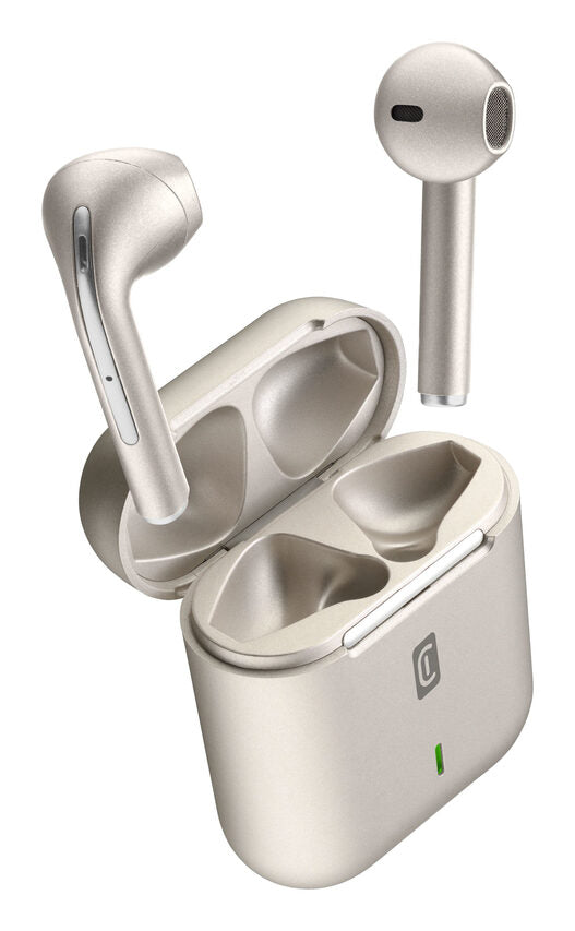 Cellularline TUCK Auricolari Bluetooth® TWS a capsula, con custodia di ricarica Bianco