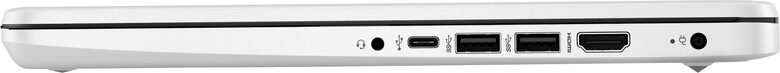 HP 14s-dq0062nl Computer portatile 35,6 cm (14") HD Intel® Celeron® 4 GB DDR4-SDRAM 128 GB SSD Wi-Fi 5 (802.11ac) Windows 11 Home in S mode Bianco