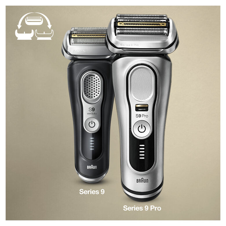 Braun Series 9 94M Testina Di Ricambio Per Rasoio Elettrico Uomo - Argento - Compatibile Con Rasoio elettrico Pro e