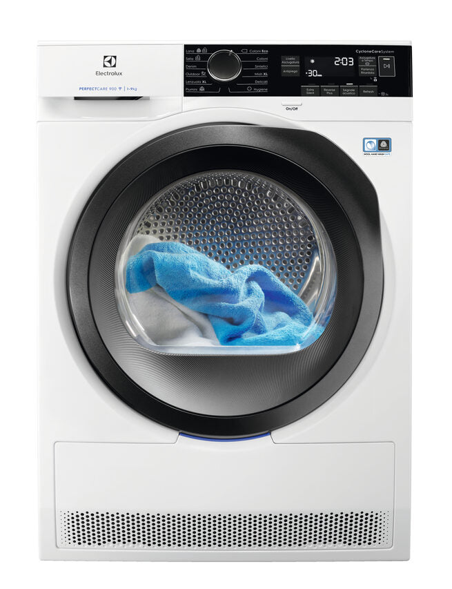Electrolux EW9HG297Y asciugatrice Libera installazione Caricamento frontale 9 kg A+++ Bianco