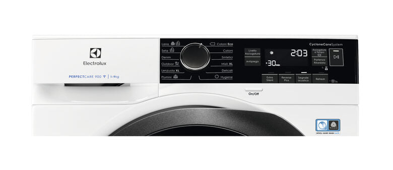 Electrolux EW9HG297Y asciugatrice Libera installazione Caricamento frontale 9 kg A+++ Bianco