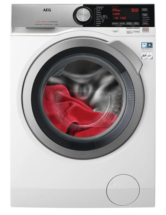 AEG L7FEC14SX lavatrice Caricamento frontale 10 kg 1400 Giri/min A Bianco