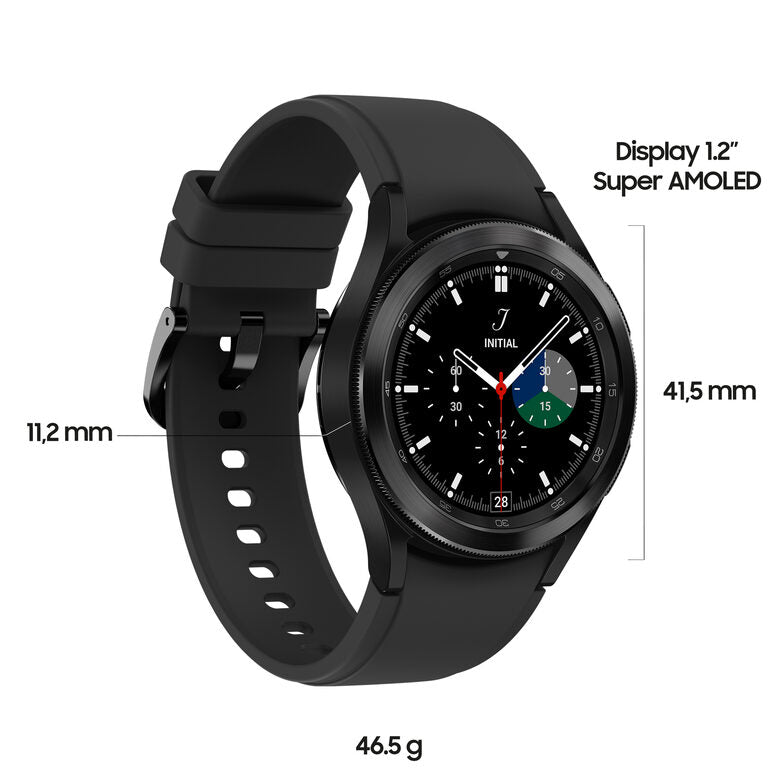 Samsung Galaxy Watch4 Classic Smartwatch Ghiera Interattiva Acciaio Inossidabile 42mm Memoria 16GB Black