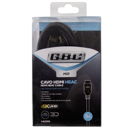 Kon.El.Co. 14.2852.00 cavo HDMI 2 m HDMI tipo A (Standard) Nero