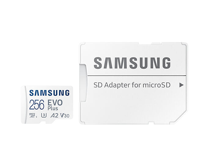 Samsung EVO Plus memoria flash 256 GB MicroSDXC UHS-I Classe 10