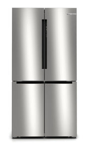 Bosch Serie 4 KFN96VPEA Frigorifero Side By Side Libera Installazione 605 L E Acciaio inossidabile