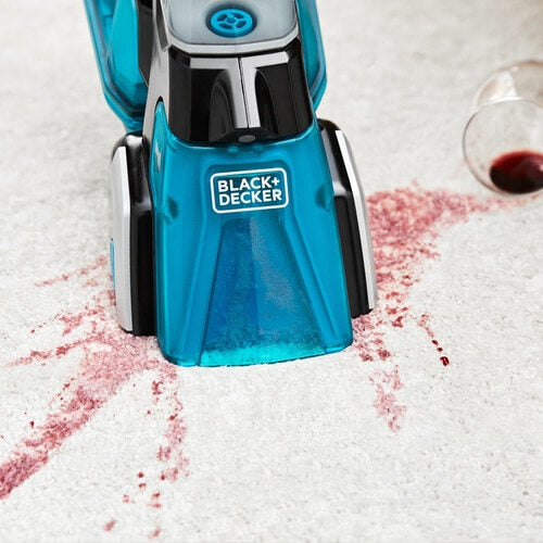 Black & Decker spillbuster Nero, Blu Senza sacchetto