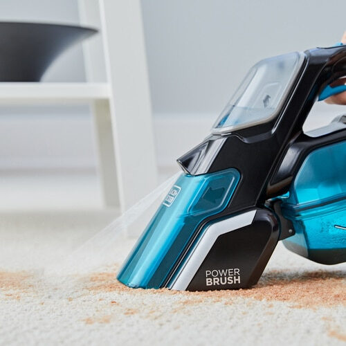 Black & Decker spillbuster Nero, Blu Senza sacchetto