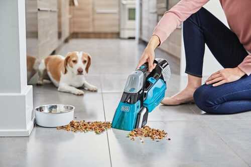 Black & Decker spillbuster Nero, Blu Senza sacchetto