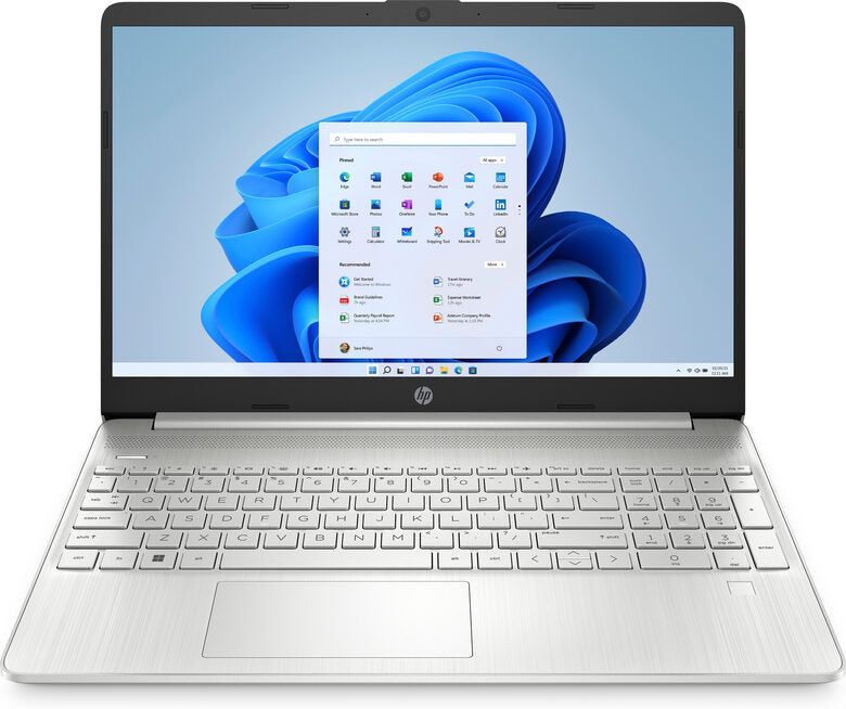 HP 15s-fq5003nl Computer portatile 39,6 cm (15.6") Full HD Intel® Core™ i5 i5-1235U 16 GB DDR4-SDRAM 512 GB SSD Wi-Fi 5 (802.11ac) Windows 11 Home Argento